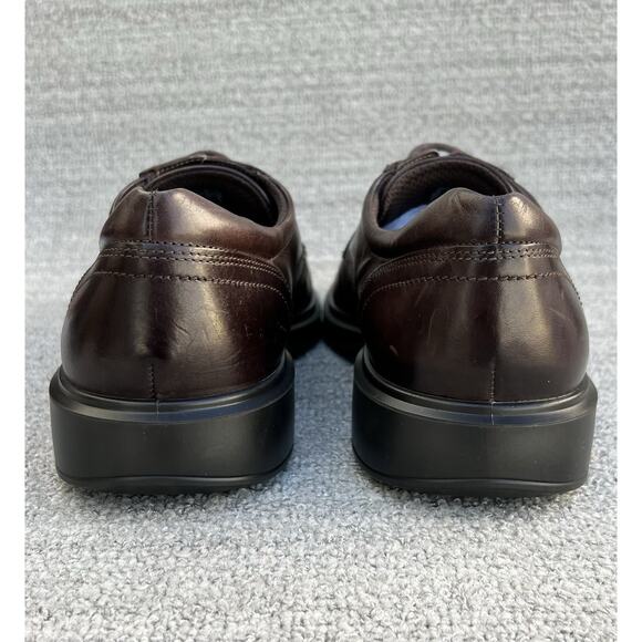 ECCO Helsinki 2 Leather Derby Shoe Brown Comfortable Shoes Men’s Size 11-11.5 US main image 6